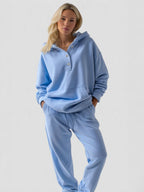Oversized Snap-Fit Hoodie